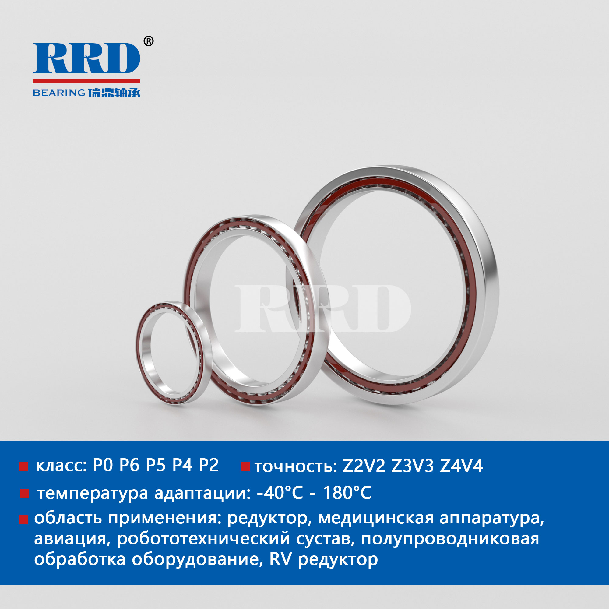 Тонкостенные подшипники серии 719