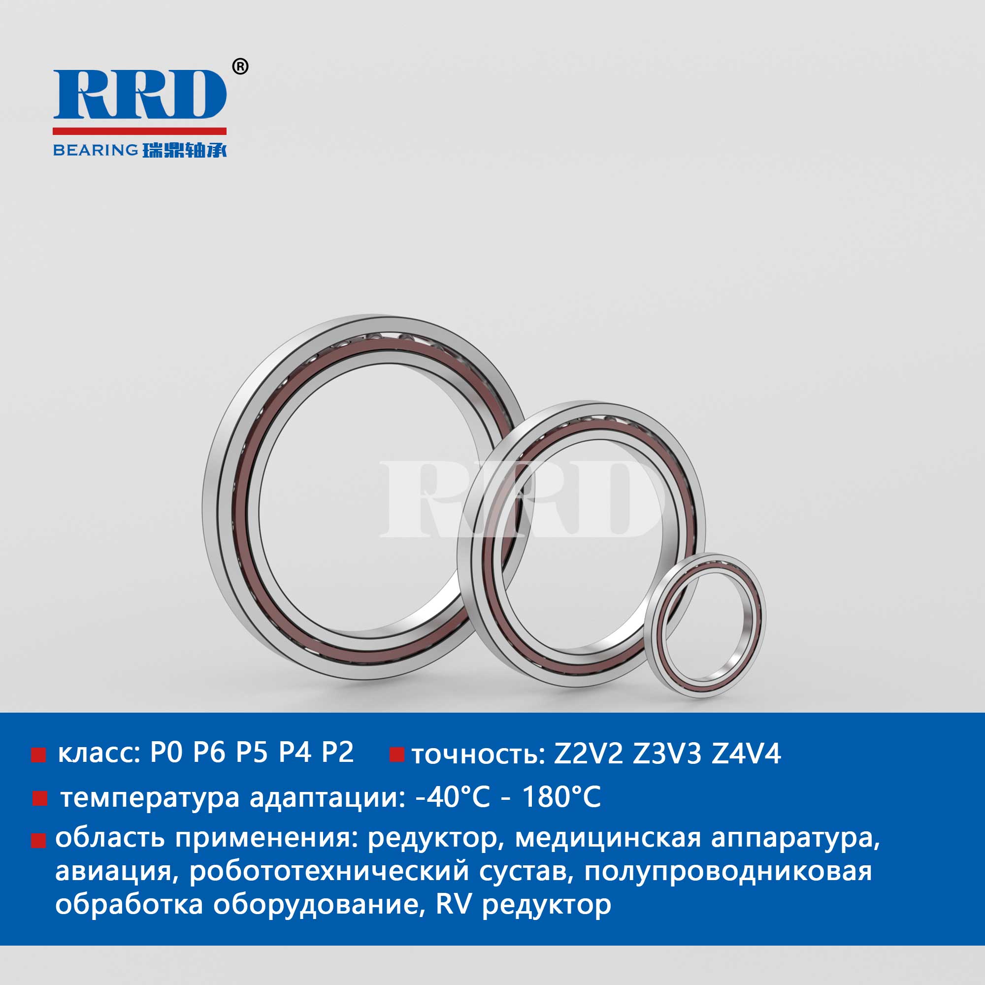 Тонкостенные подшипники серии 718