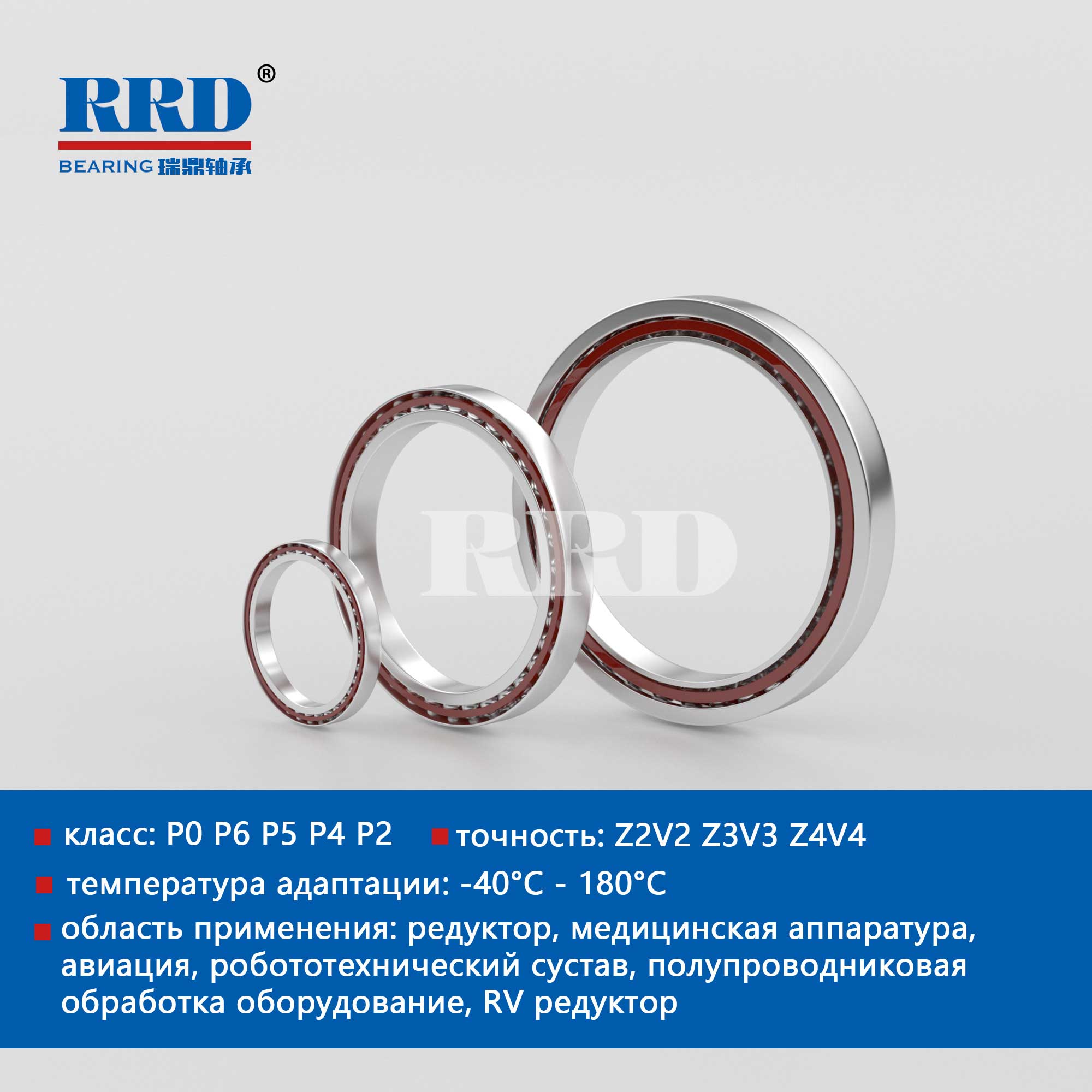 Тонкостенные подшипники серии 719